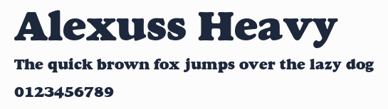 Alexuss Heavy預覽圖