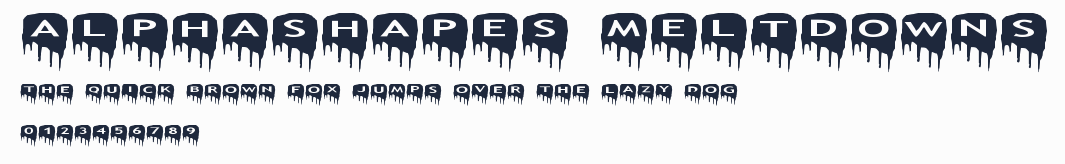 AlphaShapes meltdowns預覽圖