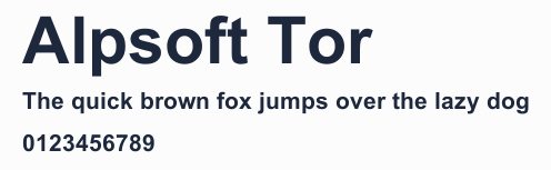Alpsoft Tor