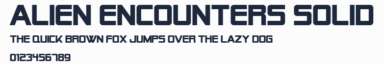 Alien Encounters Solid預覽圖