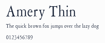 Amery Thin預覽圖