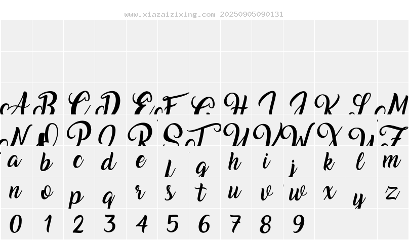 字符映射圖