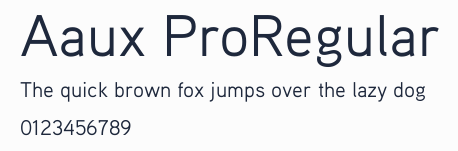 Aaux ProRegular預覽圖
