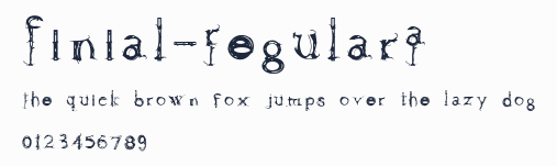 Finial-RegularA預覽圖