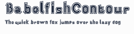 BabelfishContour預覽圖