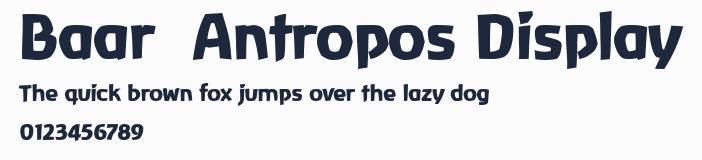 Baar  Antropos Display預覽圖