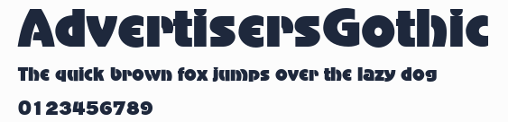 AdvertisersGothic