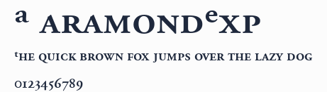 AGaramondExp預覽圖