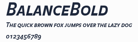 BalanceBold預覽圖