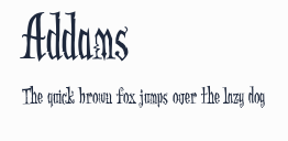 Addams預覽圖