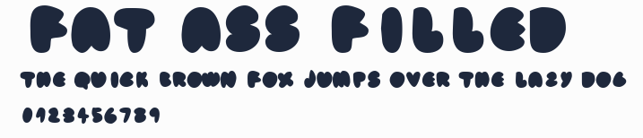 fat ass filled預覽圖