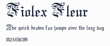 Fiolex Fleur預覽圖