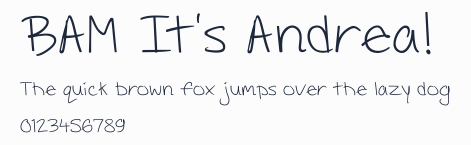BAM It's Andrea!預覽圖