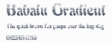 Babalu Gradient預覽圖