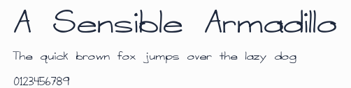 A Sensible Armadillo預覽圖