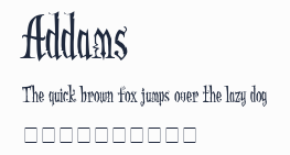 Addams預覽圖
