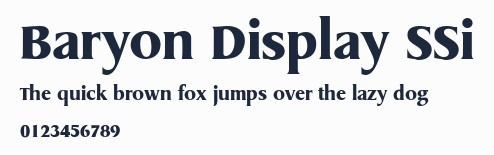 Baryon Display SSi預覽圖
