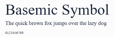Basemic Symbol預覽圖