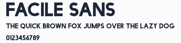 Facile Sans預覽圖