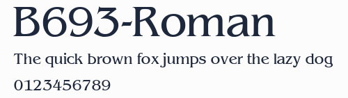 B693-Roman