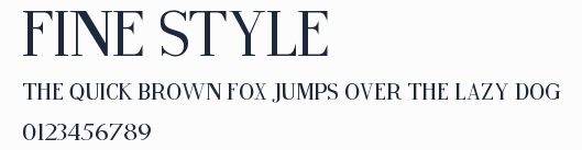 Fine Style預覽圖