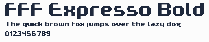 FFF Expresso Bold預覽圖
