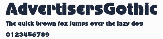 AdvertisersGothic