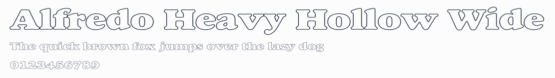 Alfredo Heavy Hollow Wide預覽圖