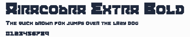 Airacobra Extra Bold