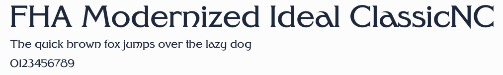 FHA Modernized Ideal ClassicNC預覽圖