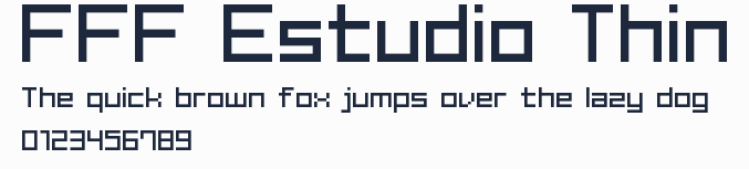 FFF Estudio Thin預覽圖