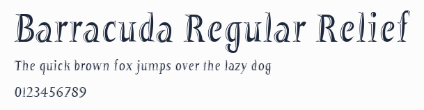 Barracuda Regular Relief預覽圖
