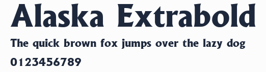 Alaska Extrabold