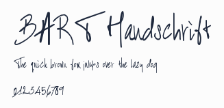 BART Handschrift預覽圖