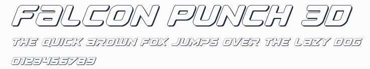 Falcon Punch 3D預覽圖