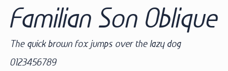 Familian Son Oblique預覽圖