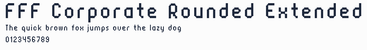 FFF Corporate Rounded Extended預覽圖
