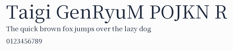 Taigi GenRyuM POJKN R預覽圖