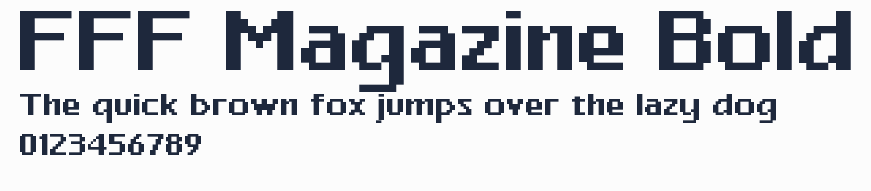 FFF Magazine Bold預覽圖