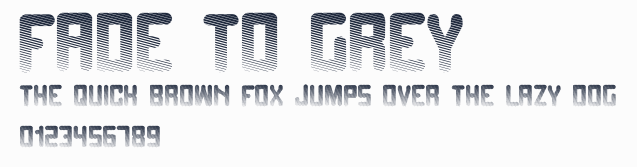 Fade to grey預覽圖
