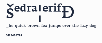 FedraSerifA預覽圖