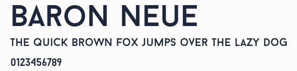 Baron Neue預覽圖