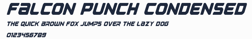 Falcon Punch Condensed預覽圖