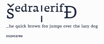 FedraSerifA預覽圖