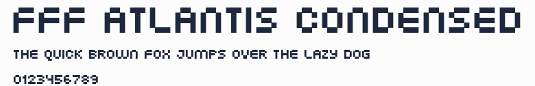 FFF Atlantis Condensed預覽圖