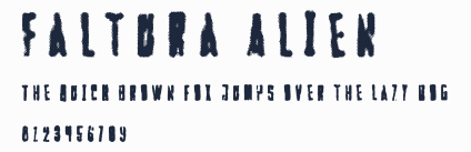 Faltura Alien預覽圖