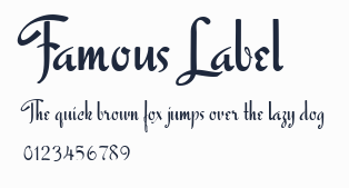 Famous Label預覽圖