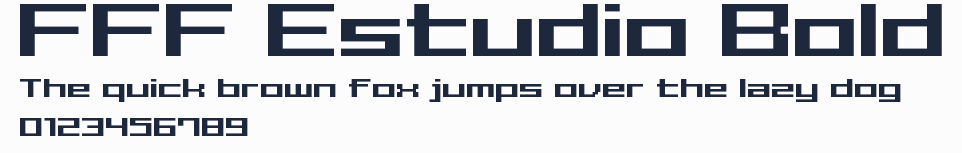 FFF Estudio Bold