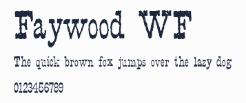 Faywood WF預覽圖