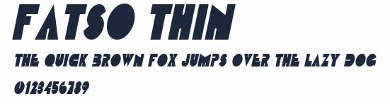 Fatso Thin預覽圖